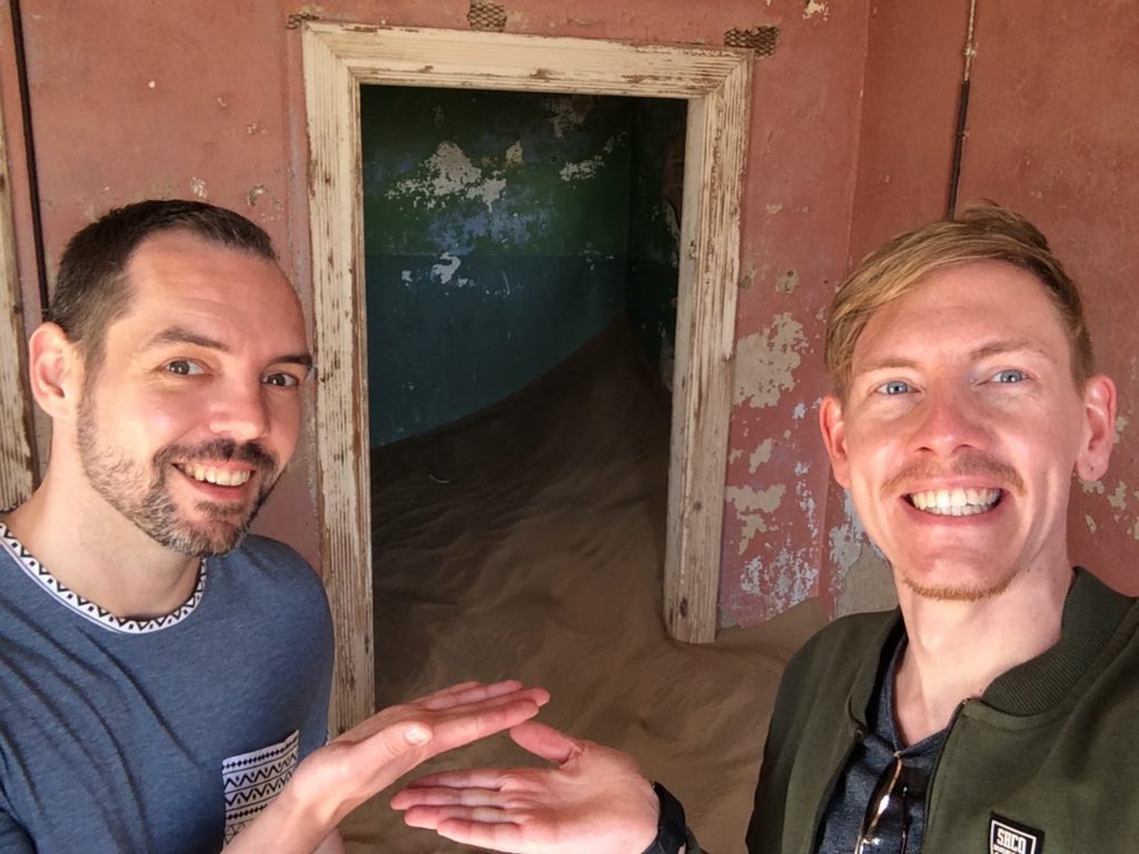 Alex und Matthes haben Kolmannskuppe im September 2017 besucht.