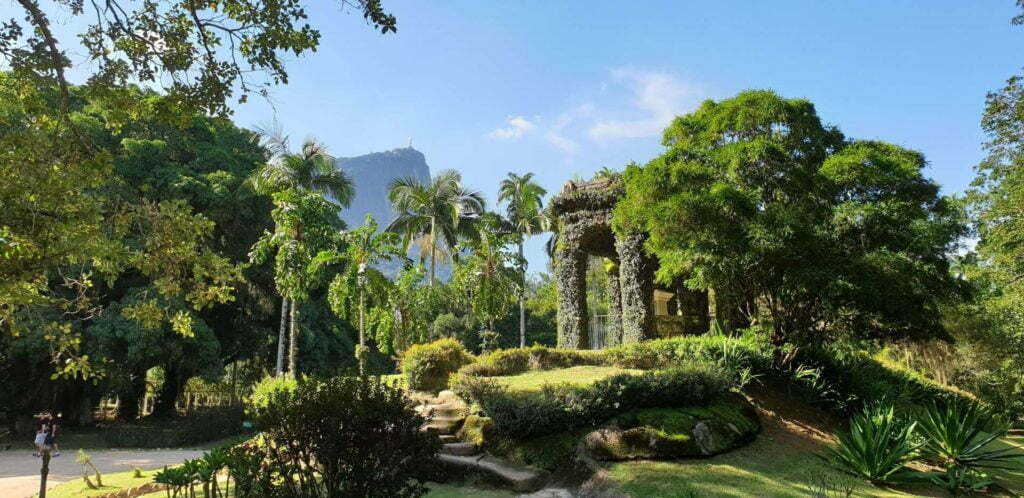Der Park liegt am Fuße des Corcovado, bekannt für die Christus-Statue