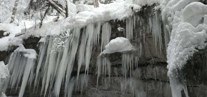 Breitbachklamm Winter