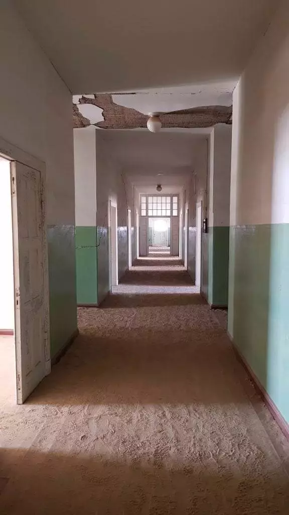Krankenhaus in Kolmanskop.