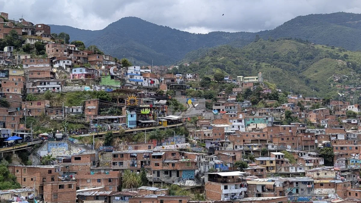 Blick über Medellin